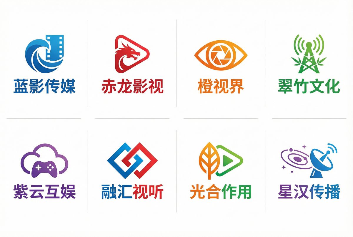 海角社区视频 - 合作影视品牌Logo墙