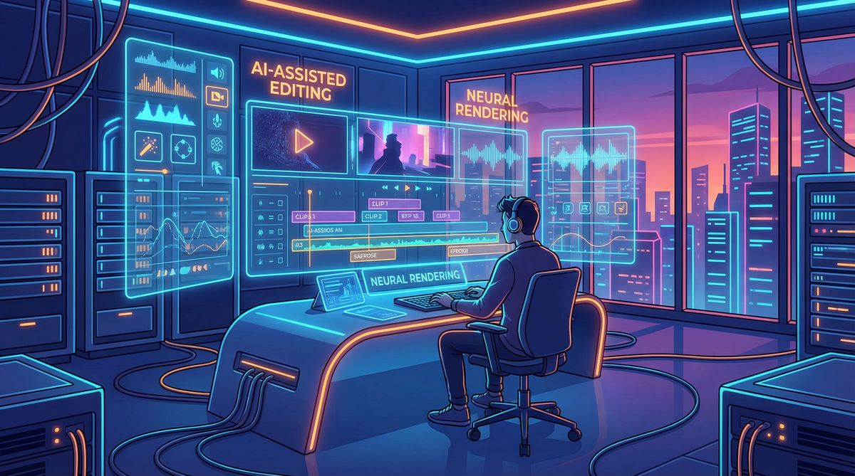 海角社区视频 - AI剪辑演示